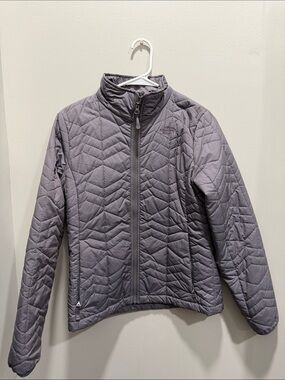The North Face Gray Quilted Lightweight Jacket